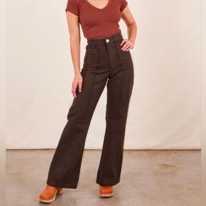 NWOT Big Bud Press Western Pants - Size Medium, Espresso Brown